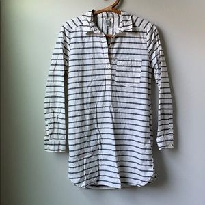 🎈 DONATED 🎈 stripped collard shirt dress